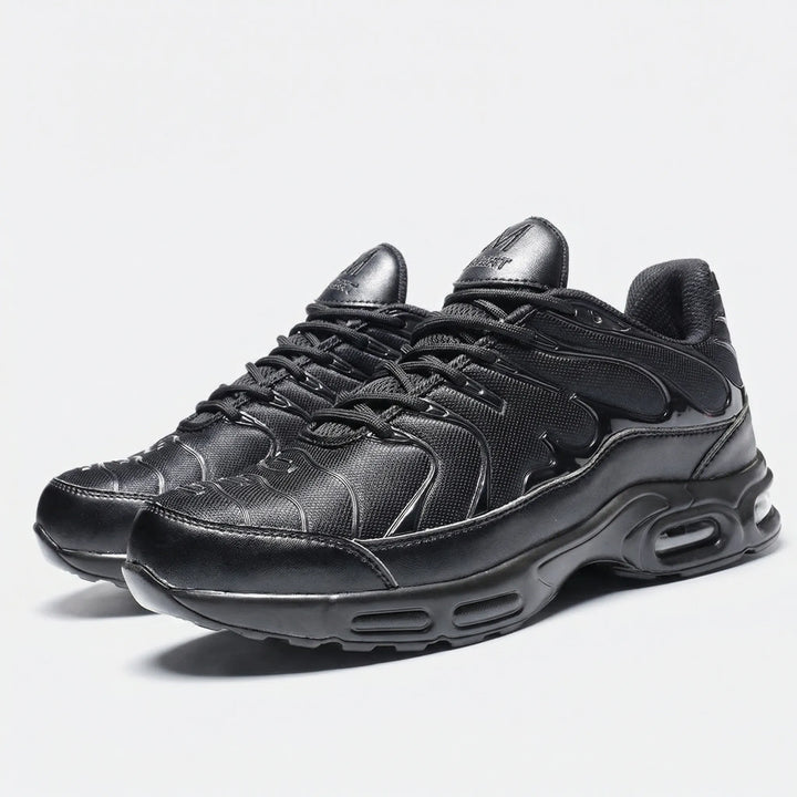 Nexorun - Lightweight Black Lace-Up Safety Shoe