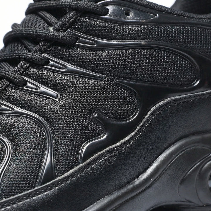 Nexorun - Lightweight Black Lace-Up Safety Shoe