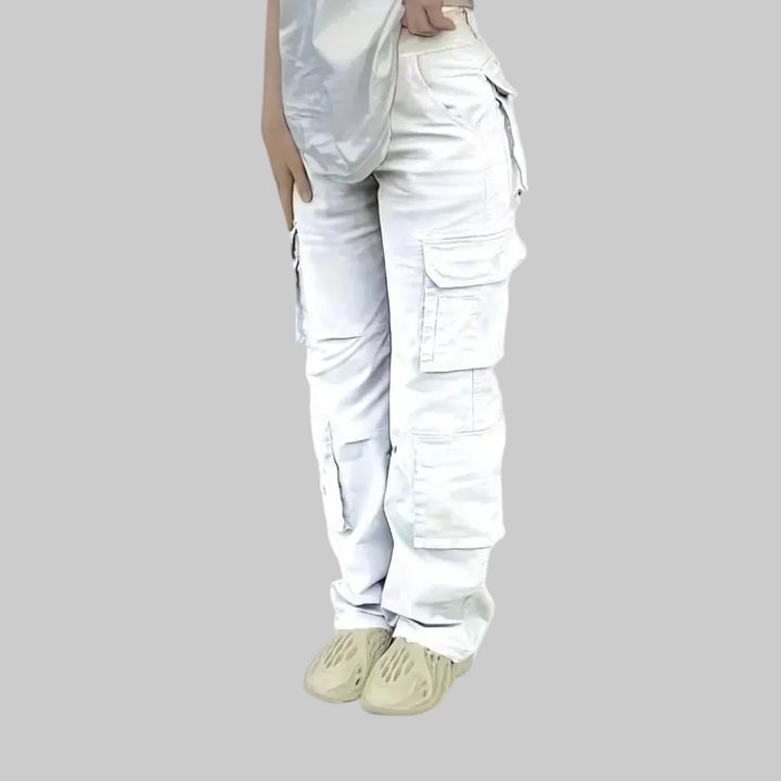 Women's High-Waist Cargo Pants