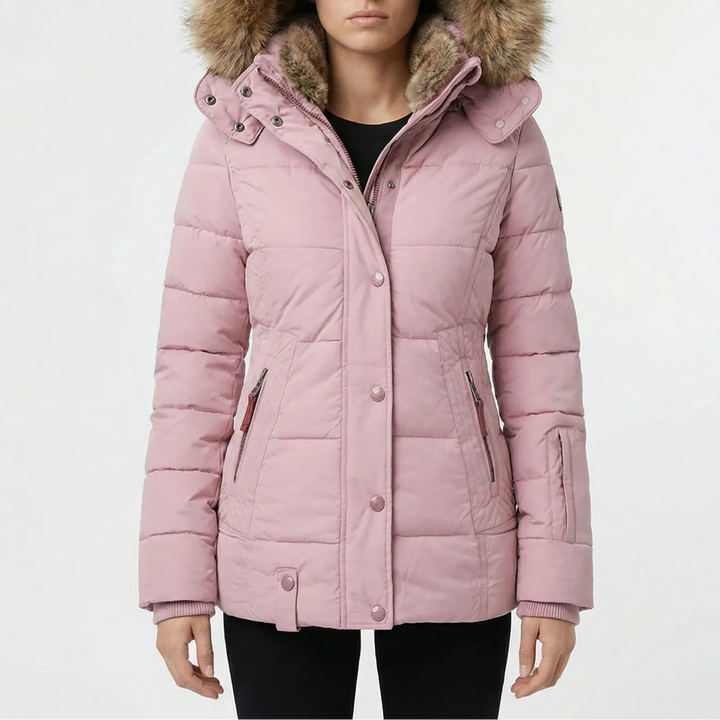 Nordluxe - Hooded Padded Women's Winter Jacket