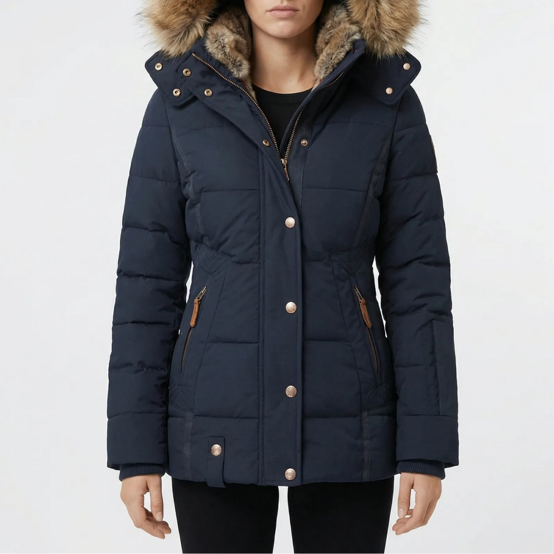 Nordluxe - Hooded Padded Women's Winter Jacket