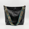 Vintage-Inspired Structured Shoulder Bag