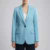 Single-Breasted Notch Lapel Blazer