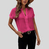 Elegant V-Neck Blouse Timeless Charm for Women