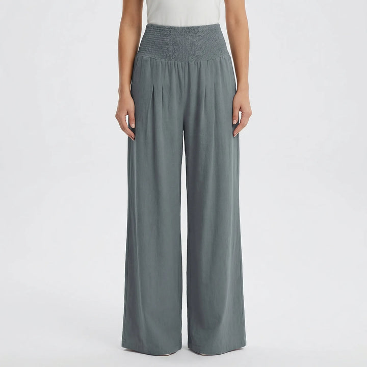 Palazzura - High-Waist Wide-Leg Palazzo Pant