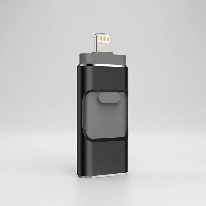 Quadrive - 4-In-1 Multi-Connector USB Flash Drive