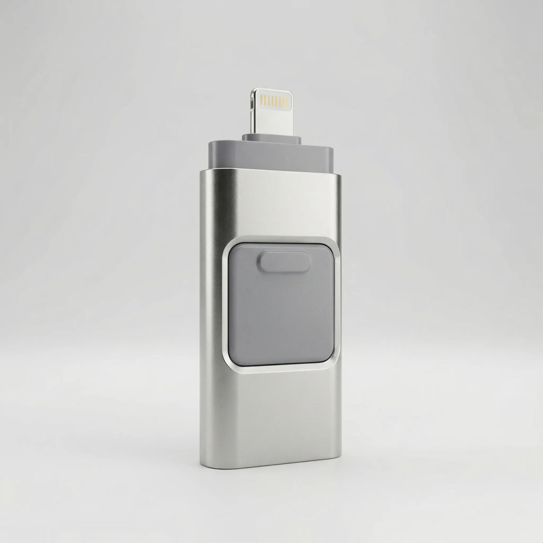 Quadrive - 4-In-1 Multi-Connector USB Flash Drive