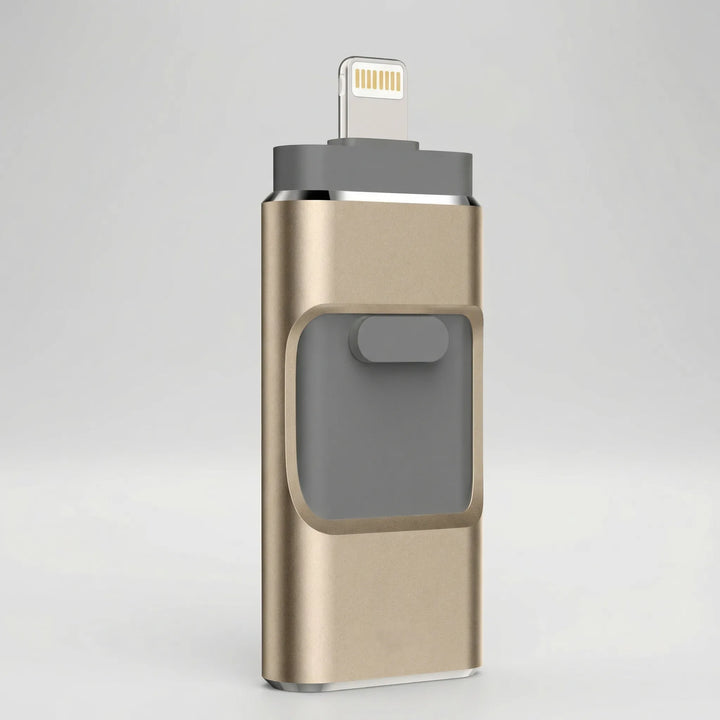 Quadrive - 4-In-1 Multi-Connector USB Flash Drive