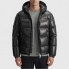 Quilted Hooded Puffer Jacket For Men