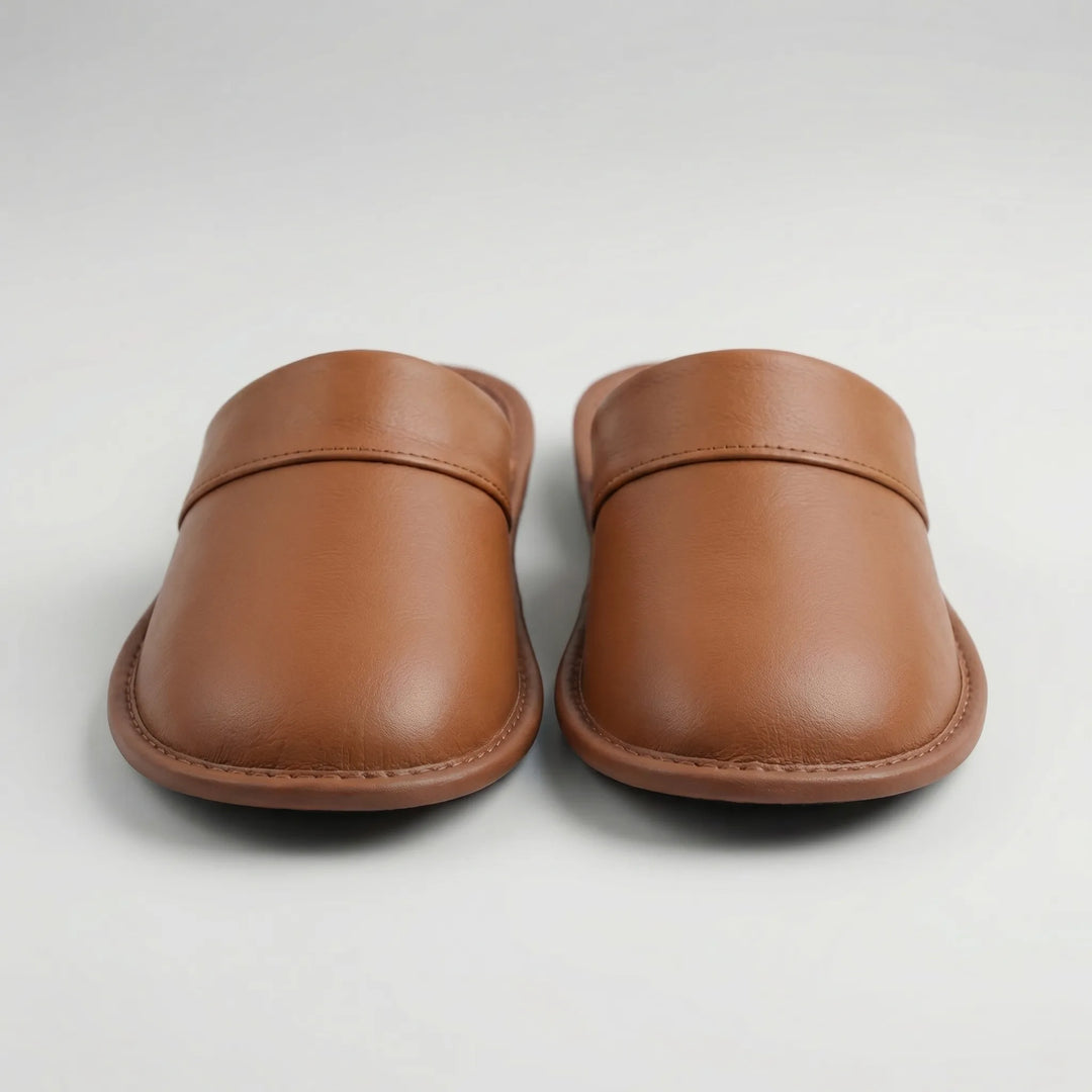 Restilo - Slip-On Indoor Leather Slipper