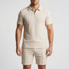 Matching Polo And Shorts Set