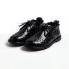 Handcrafted Lace-Up Flat Shoe