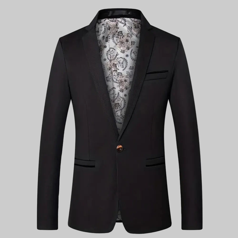 Elegant Men's Blazer Refined Tailoring