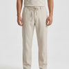 Relaxed Fit Drawstring Casual Pants