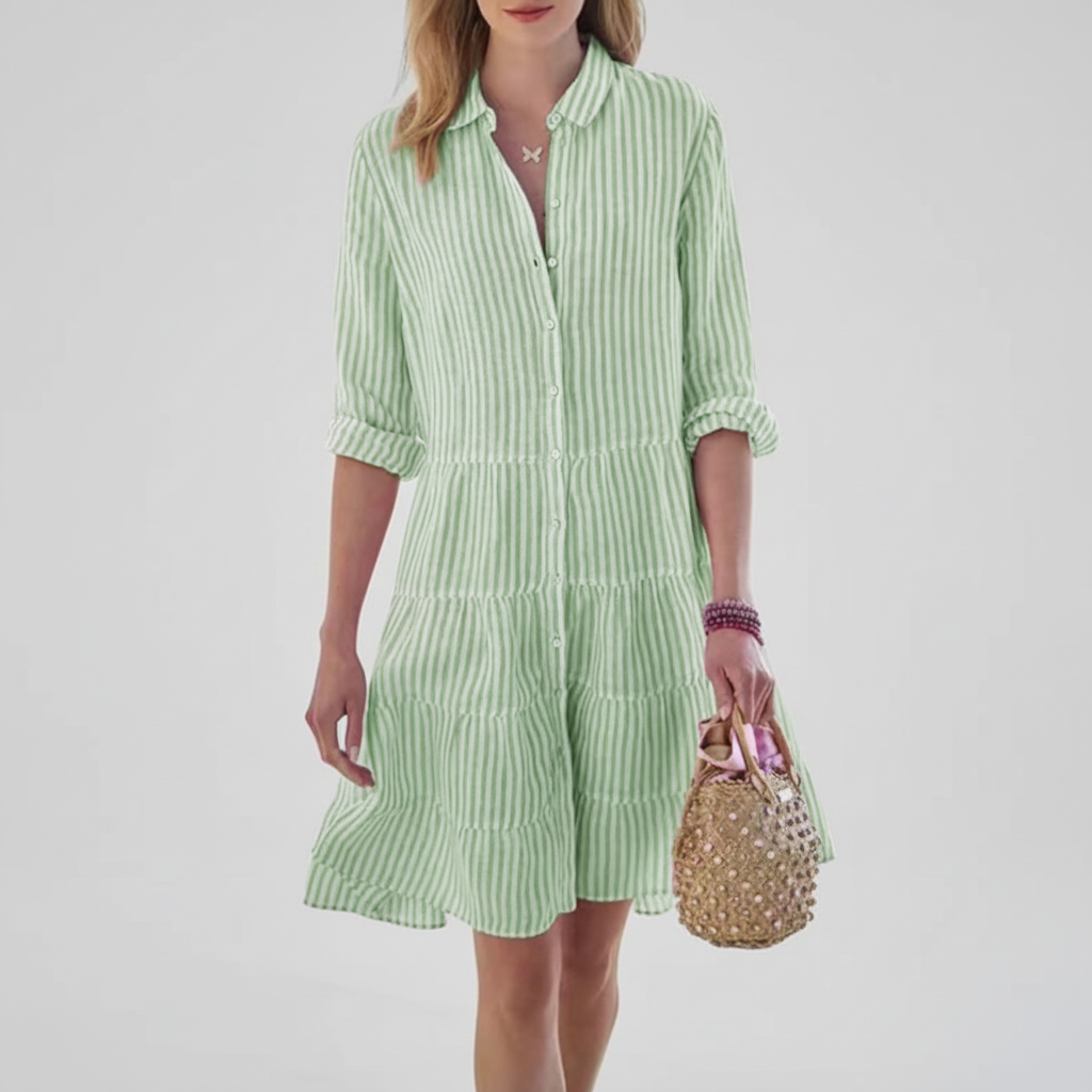 Casual Elegance Dress with a Breezy Tiered Silhouette