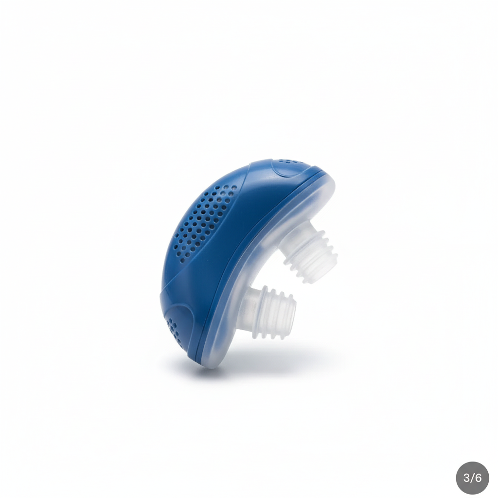 Compact Rechargeable Anti-Snoring Nose Device