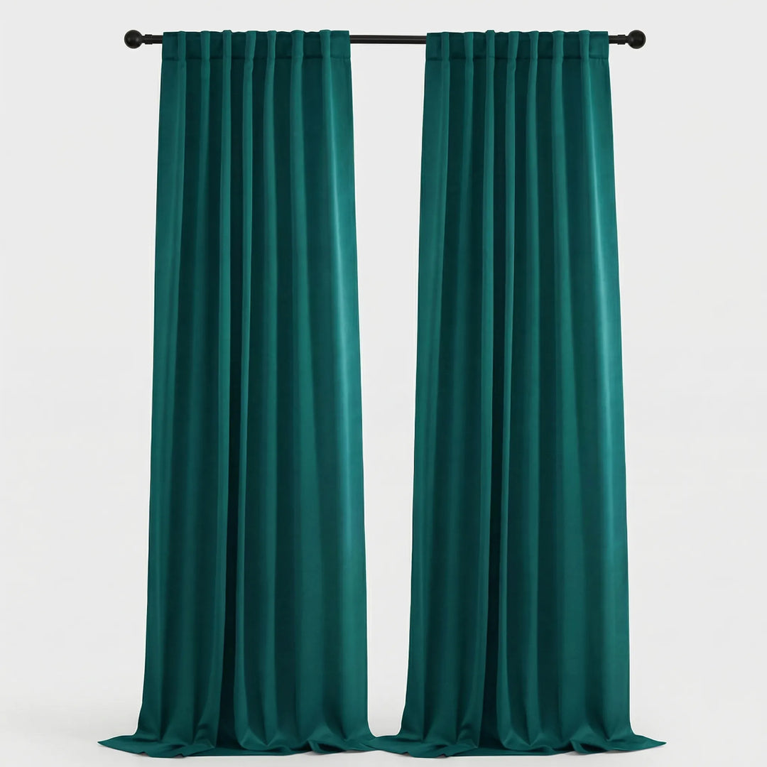 Shadorra - Thermal Blackout Rod Pocket Curtain Panels