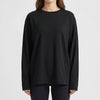 Oversized Crewneck Long Sleeve Top