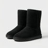 Slip-On Mid-Calf Ankle Boot