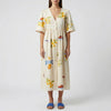 Relaxed Fit Floral Print Midi Dress