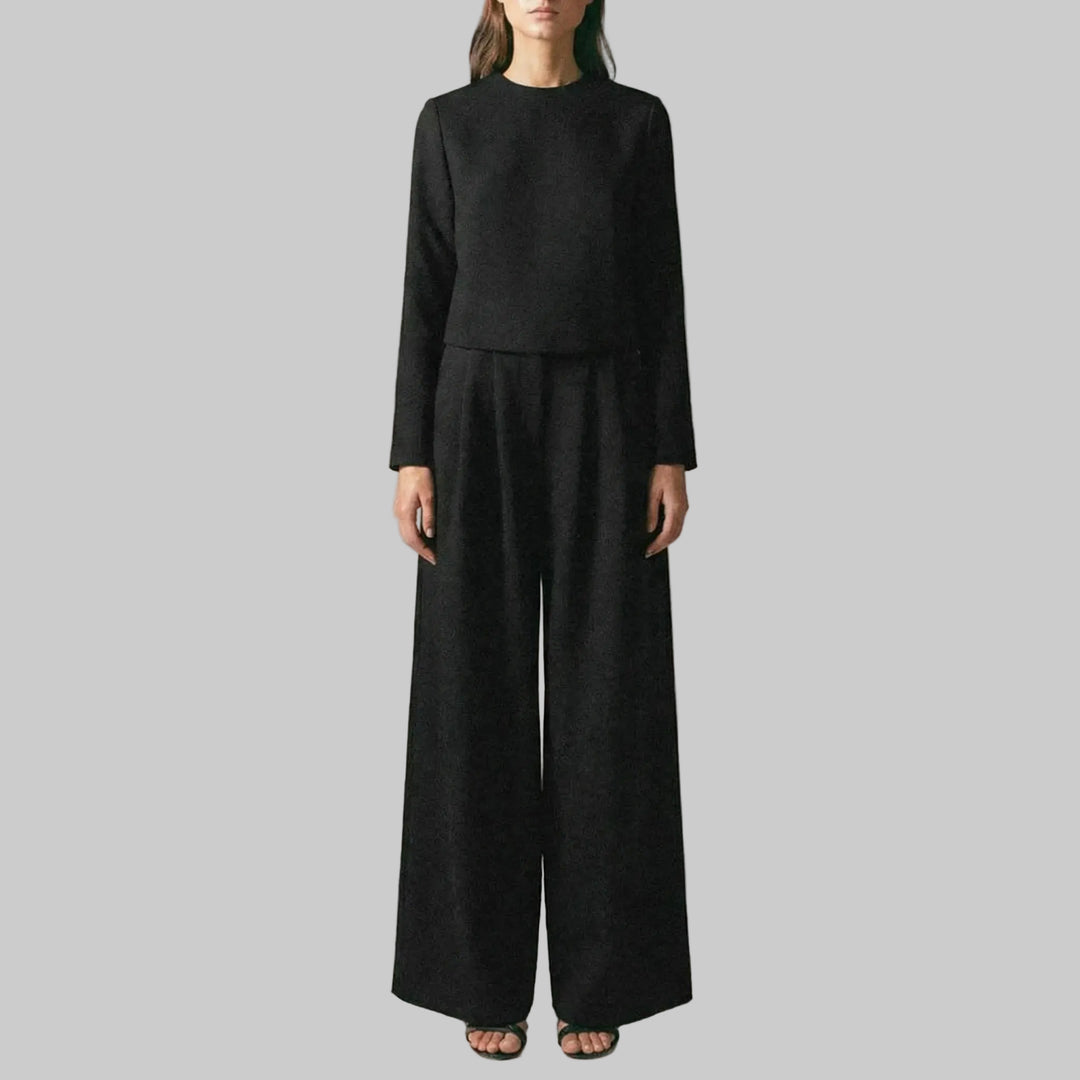 Sophane - Two-Piece Wide-Leg Trouser Set