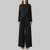 Two-Piece Wide-Leg Trouser Set