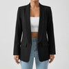 Structured Open-Front Women's Blazer