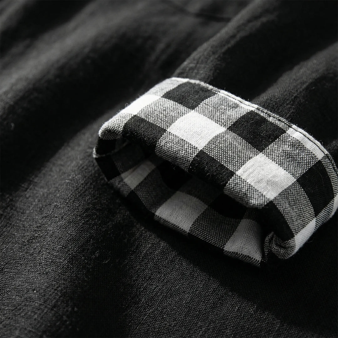 Stradell - Long Sleeve Button-Front Casual Shirt