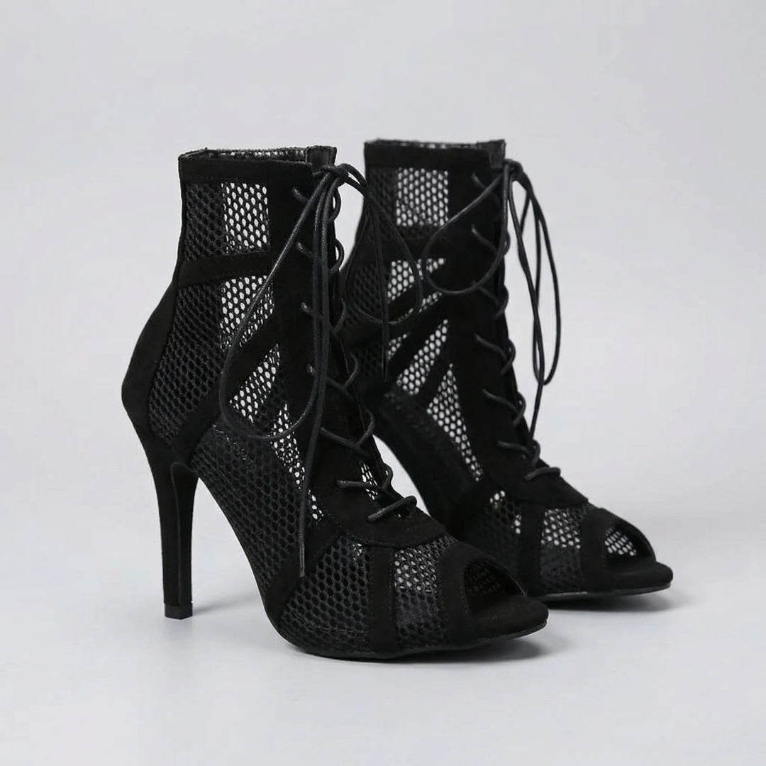 Straxelle - Pointed Toe Stiletto Heel Bootie