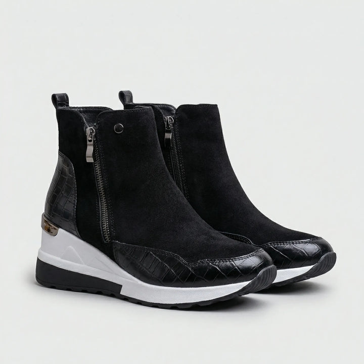 Strexia - Wedge Platform Ankle Boot