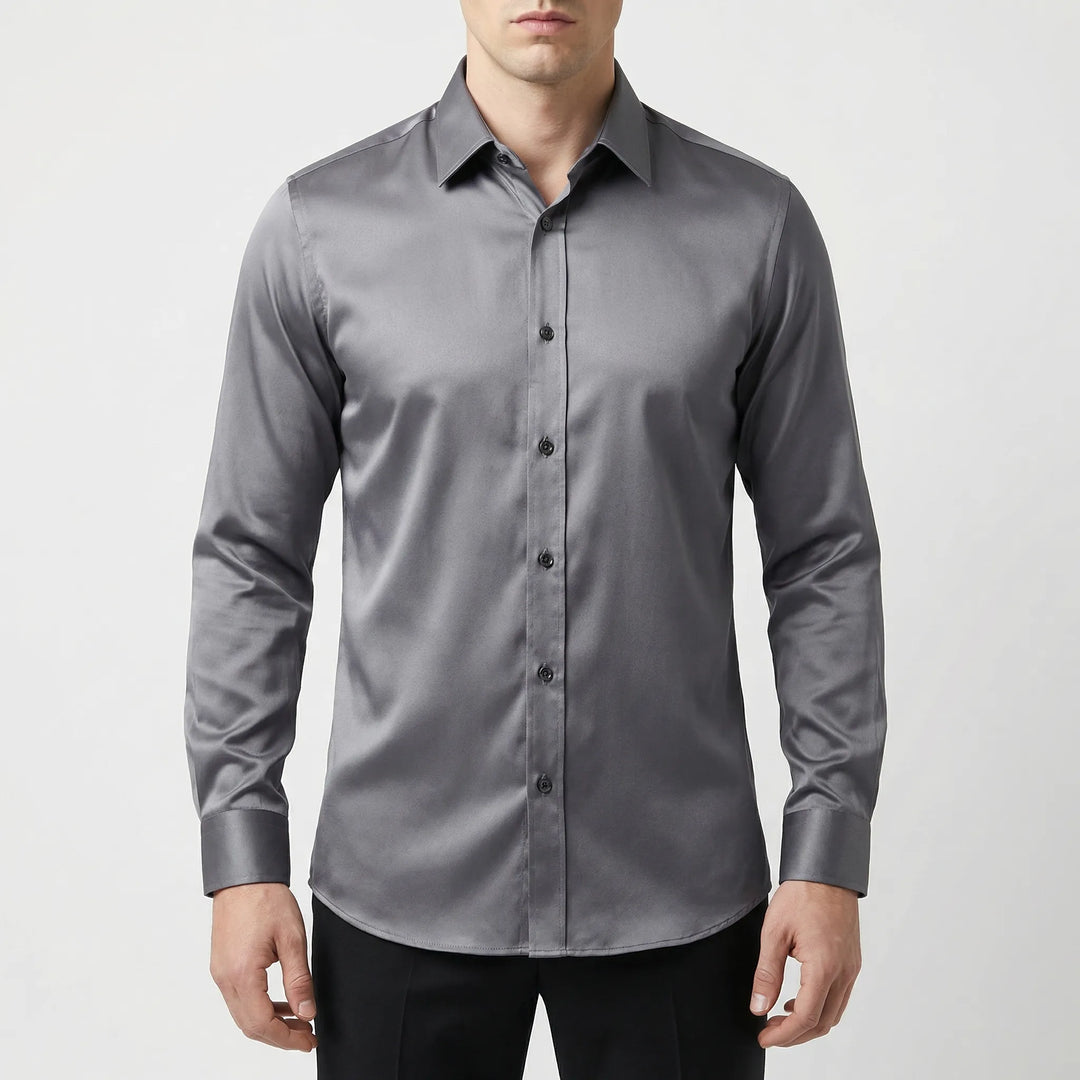Strexivo - 4-Way Stretch Long-Sleeve Dress Shirt