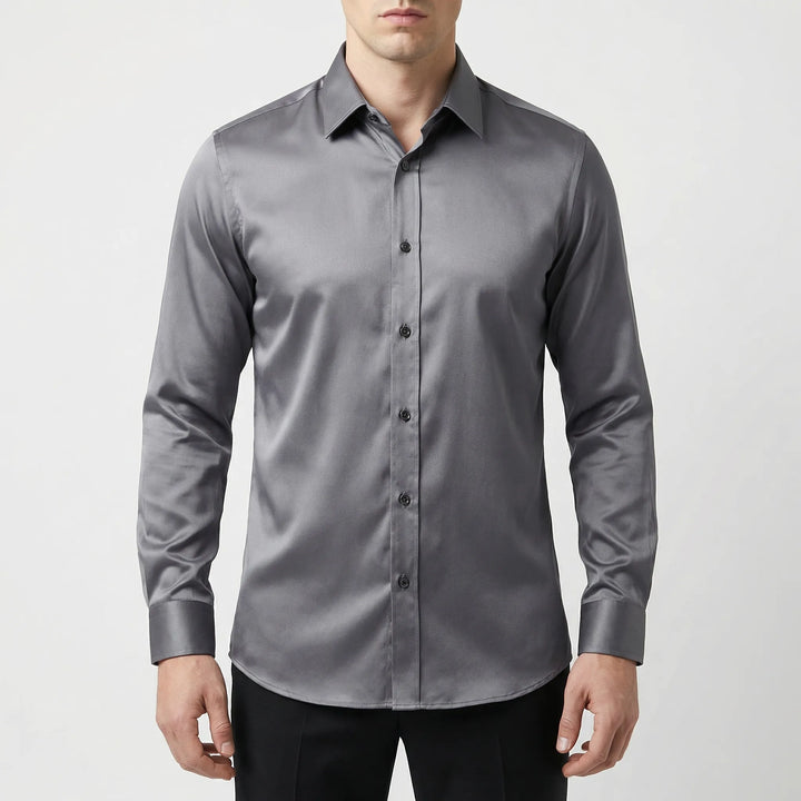 Strexivo - 4-Way Stretch Long-Sleeve Dress Shirt
