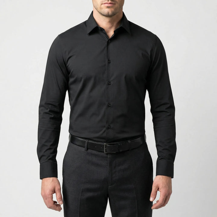 Strexivo - 4-Way Stretch Long-Sleeve Dress Shirt