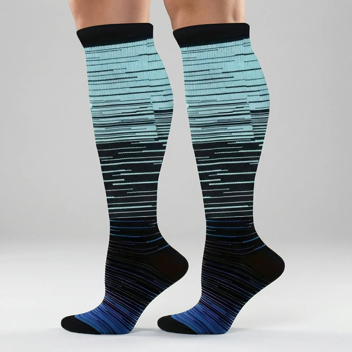 Stridelix - Crew-Height Unisex Compression Socks