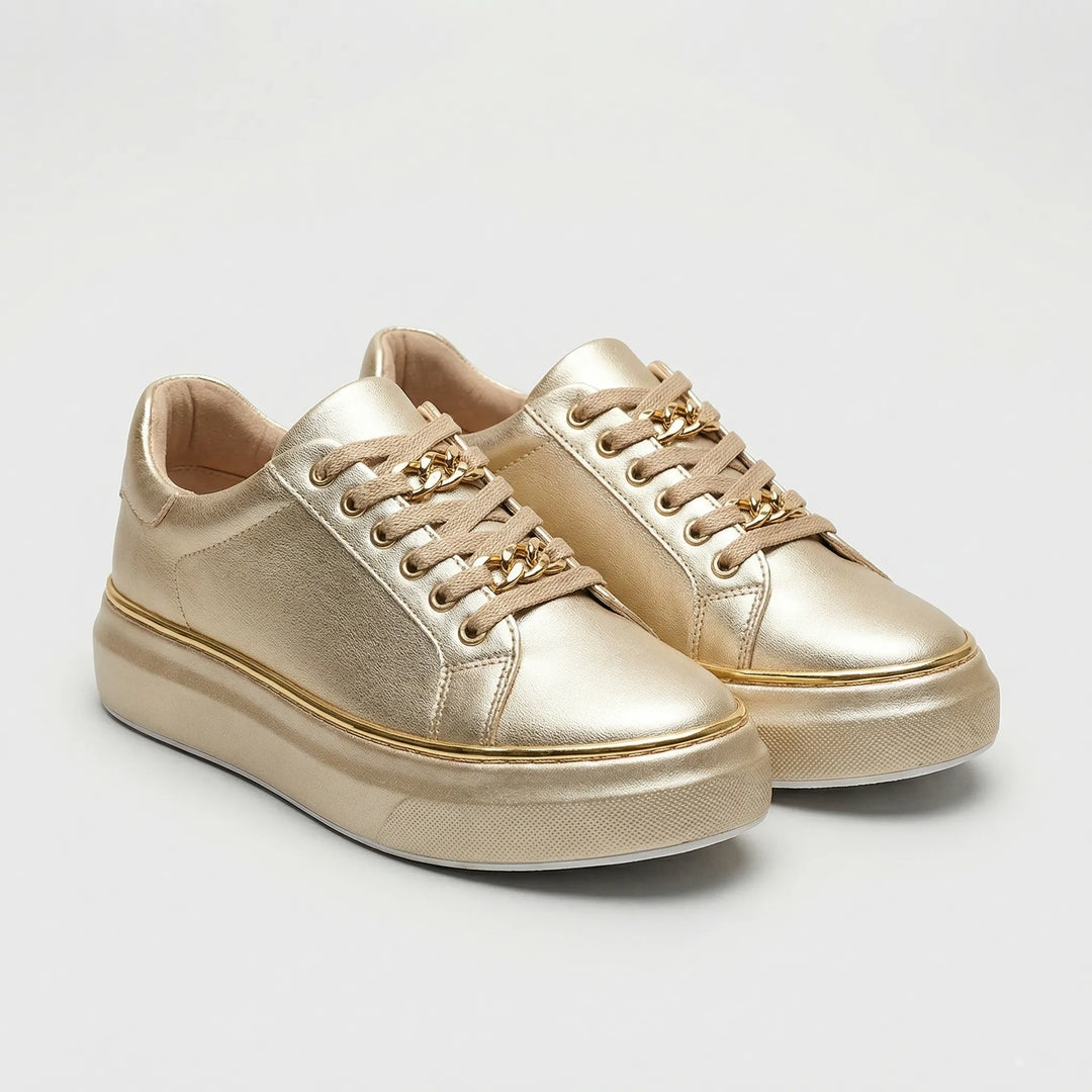 Strively - Lace-Up Platform Sneaker For Women