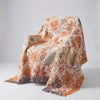 TaRustic Floral Tassel Throw Blanket