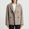 Short Double-Breasted Jacket for Women