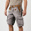 Multi-Pocket Casual Cargo Shorts for Men