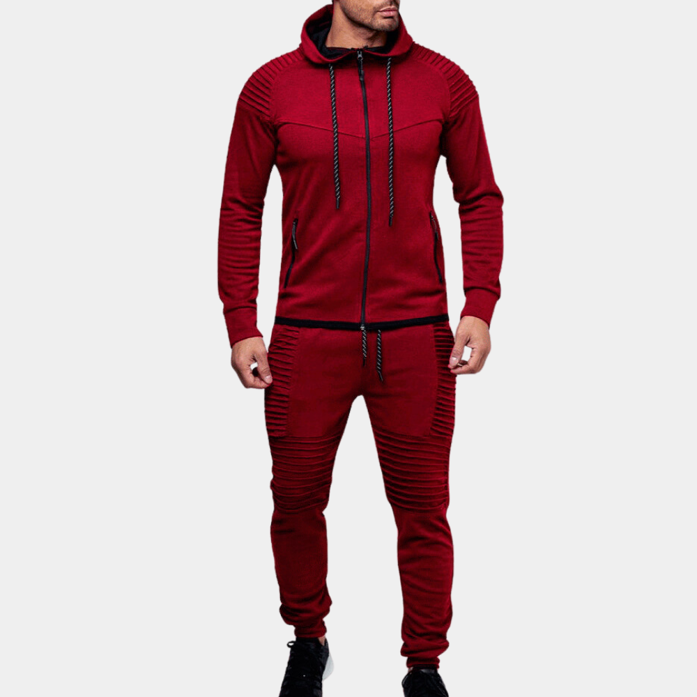 Casual Hooded Tracksuit for Men