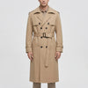 Over-The-Knee Belted Trench Coat