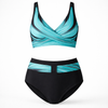 High-Waisted Swimsuit Bikini Set for Women