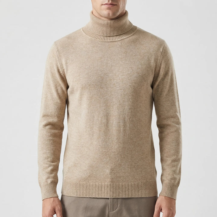 Turtovex - Men's Slim-Fit Turtleneck Sweater