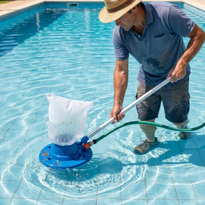 Hose-Powered Pool Floor Vacuum