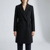 Long Double-Breasted Winter Coat for Women