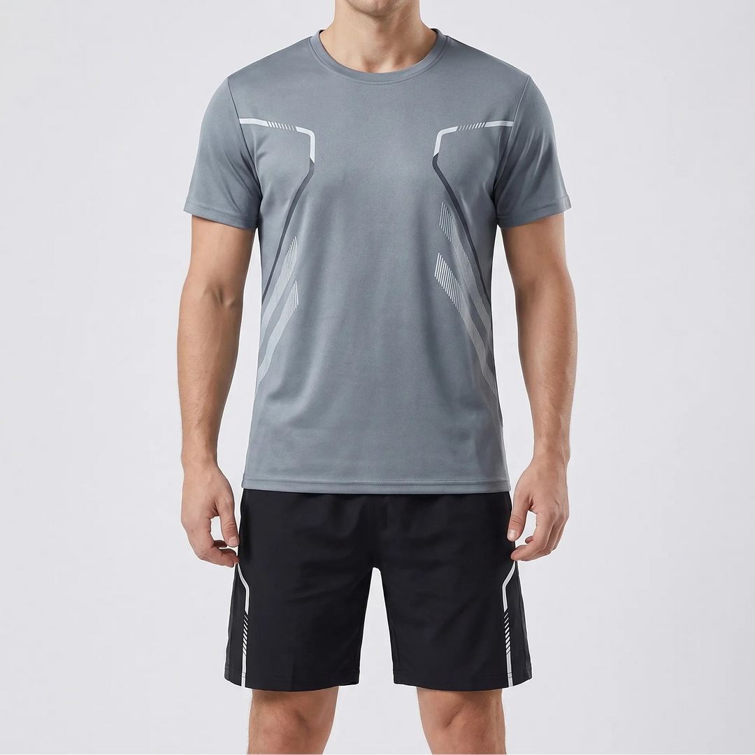 Veltrix - Two-Piece Short Sleeve Athletic Set