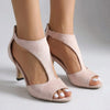 Toe Block Heel Sandal for Women