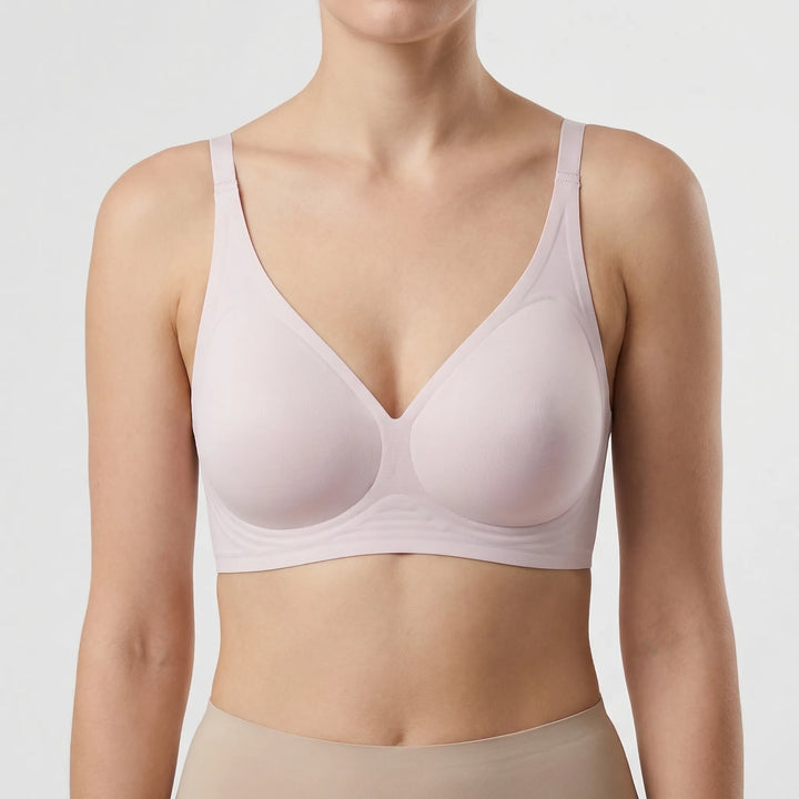 Velvura - Seamless Wireless Deep V Bralette
