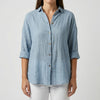 Relaxed Fit Button-Down Shirt For Women's