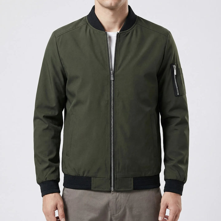 Verdano - Slim Bomber Jacket For Men