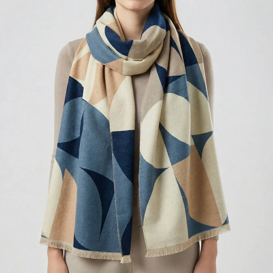 Versawrap - Reversible Oversized Poncho Scarf